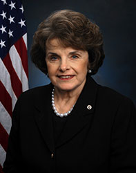 Official portrait of senator Dianne  Feinstein