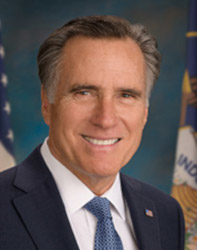 Official portrait of senator Mitt  Romney