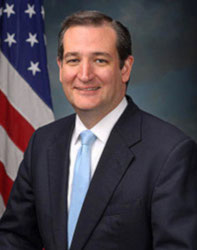 Official portrait of senator Ted  Cruz